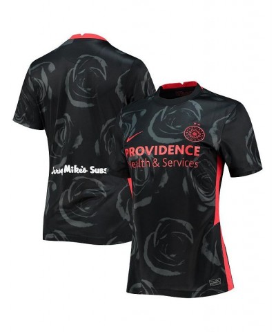 Women's Black Portland Thorns FC 2020 Home Replica Stadium Jersey Black $41.00 Jersey