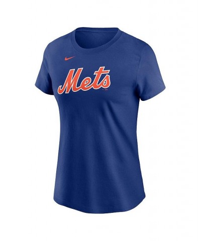 Women's Justin Verlander Royal New York Mets 2023 Name and Number T-shirt Royal $21.00 Tops