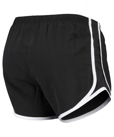 Women's Black and White Nebraska Huskers Elite Shorts Black, White $19.60 Shorts