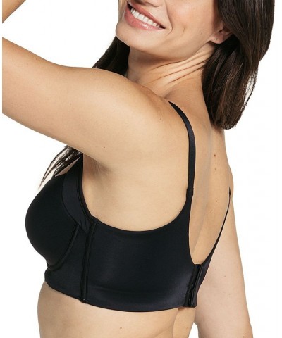 Women's Back Smoothing Bra with Soft Full Coverage Cups Black $35.25 Bras