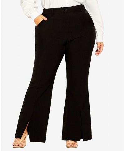 Plus Size Trendy Luna Pants Black $41.42 Pants