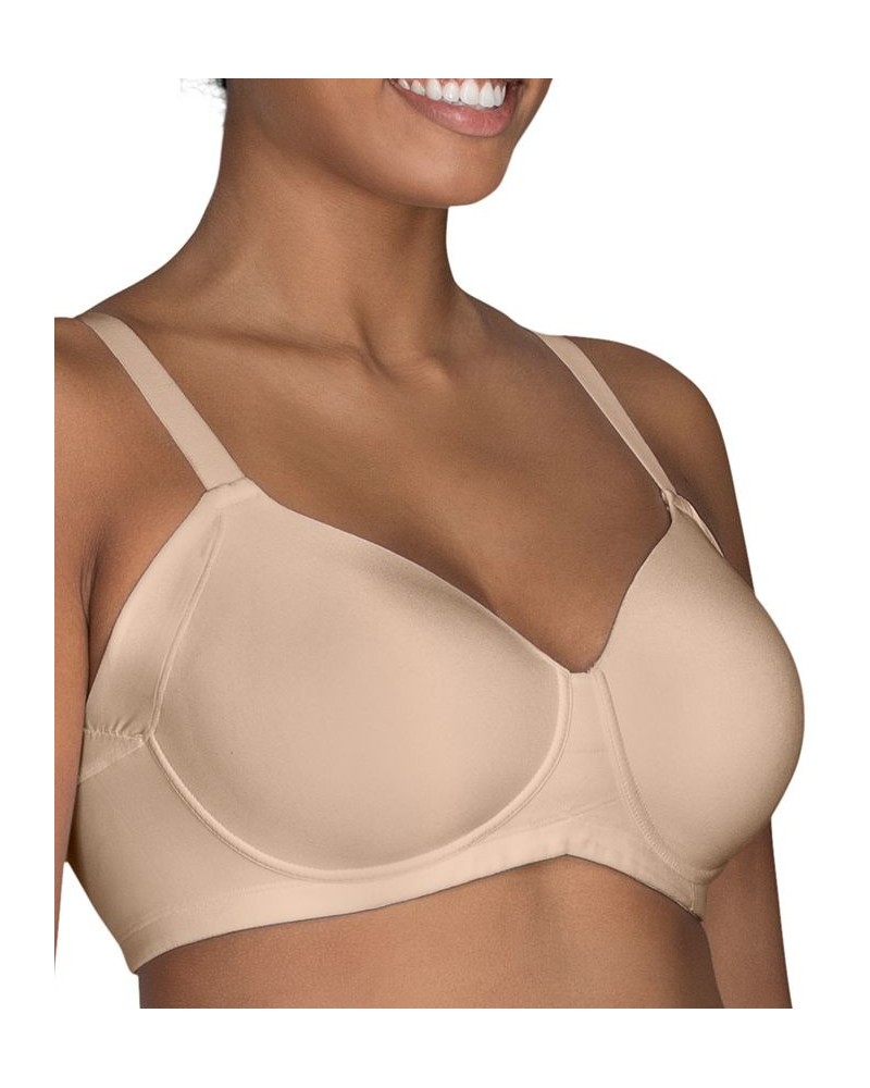 Women's Beauty Back Full Figure Wirefree Extended Side and Back Smoother Bra 71267 Ivory/Cream $15.11 Bras