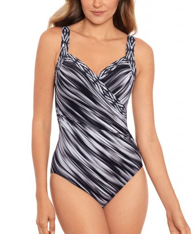 Women's Printed Warp Speed Sanibel Underwire One-Piece Swimsuit Warp Speed $81.12 Swimsuits