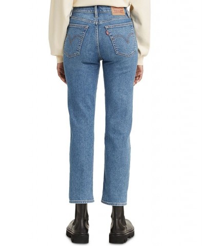 Women's Wedgie Straight-Leg Cropped Jeans Love In The Mist $40.79 Jeans