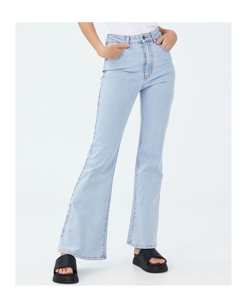 Women's Original Flare Jeans Foam Blue $30.80 Jeans