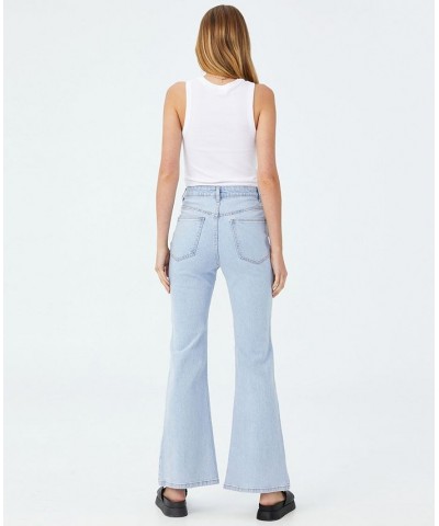 Women's Original Flare Jeans Foam Blue $30.80 Jeans