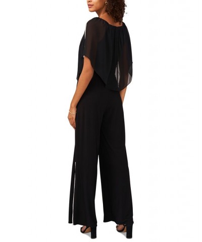 Overlay Jumpsuit Black $41.58 Pants