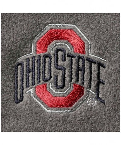 Women's Charcoal Ohio State Buckeyes Give Go Ii Fleece Full-Zip Jacket $40.49 Jackets