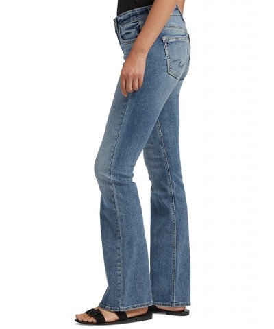 Women's Suki Mid-Rise Bootcut Jeans Indigo $37.84 Jeans