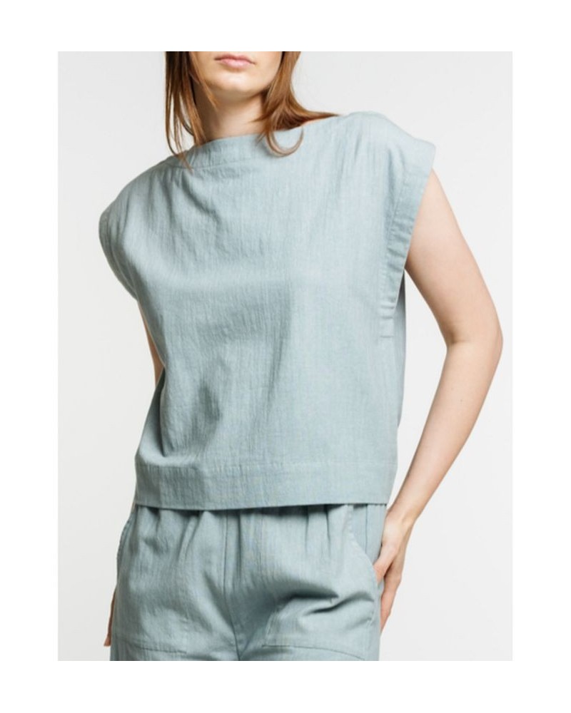 Women's Everyday Top Blue $52.92 Tops