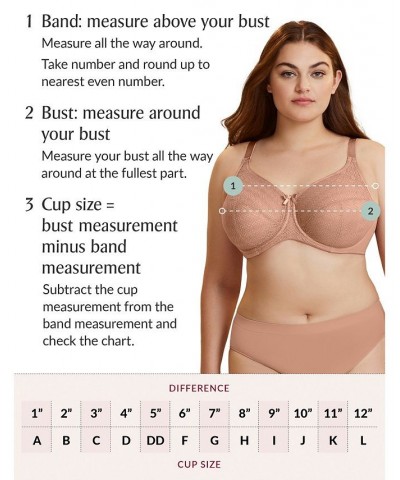 Plus Size Full Figure Magiclift Natural Shape Support Wireless Bra Red $24.59 Bras