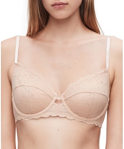 Seductive Comfort With Lace Full Coverage Bra QF1741 Midnight $22.40 Bras