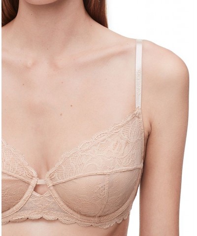 Seductive Comfort With Lace Full Coverage Bra QF1741 Midnight $22.40 Bras