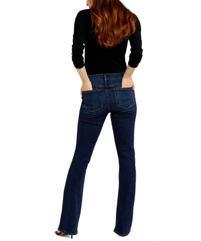 Side-Panel Bootcut Maternity Jeans Dark Wash $74.46 Jeans