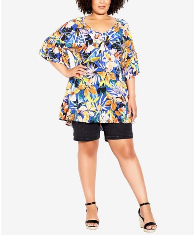Plus Size Parker Tunic Island Time $28.98 Tops