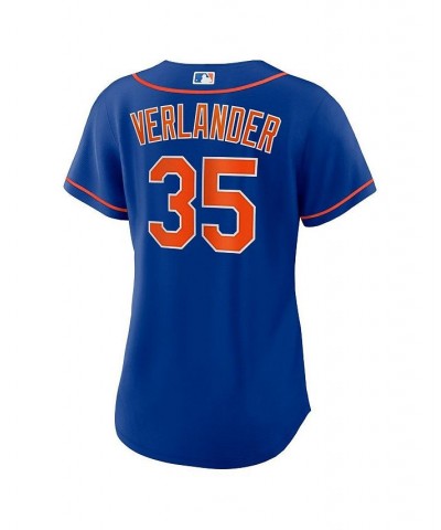Women's Justin Verlander Royal New York Mets Alternate Replica Player Jersey Royal $52.20 Jersey