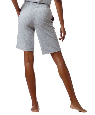 Women's Plus-Size Lounge Bermuda Short Gray $12.80 Sleepwear