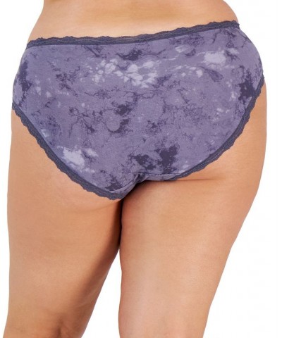 Plus Size Lace-Trim Hipster Underwear Nairobi Dusk $9.11 Panty