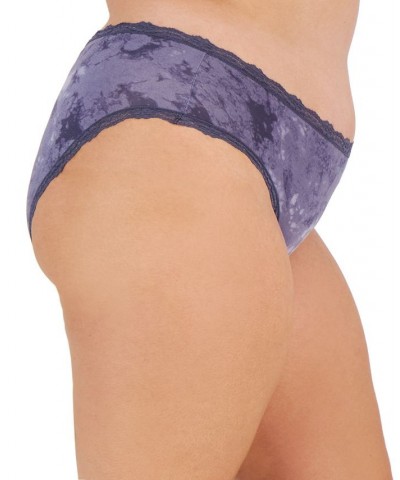 Plus Size Lace-Trim Hipster Underwear Nairobi Dusk $9.11 Panty