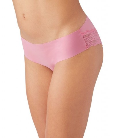 Women's b.bare Cheeky Lace-Trim Hipster Underwear 976367 Sea Pink $9.75 Panty