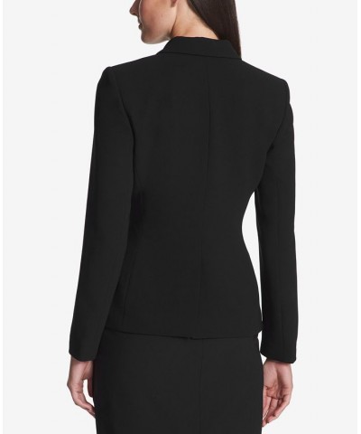 Petite Peplum Blazer Black $42.83 Jackets