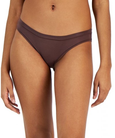 Ultra Soft Mix-and-Match Bikini Underwear Brownie $9.43 Panty