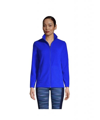 Women's Fleece Full Zip Jacket Royal cobalt $25.83 Jackets