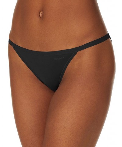 Women's Active Comfort String Bikini DK8967 Black $10.67 Panty