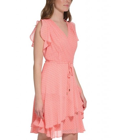 Jaipur Paisley Print Fit & Flare Dress Bloom Mlti $40.69 Dresses
