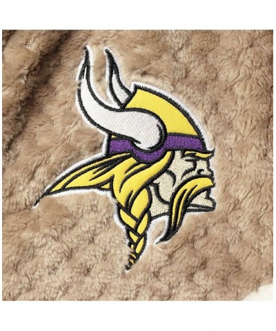 Women's Black Cream Minnesota Vikings Riot Squad Sherpa Full-Snap Jacket Black, Cream $58.80 Jackets