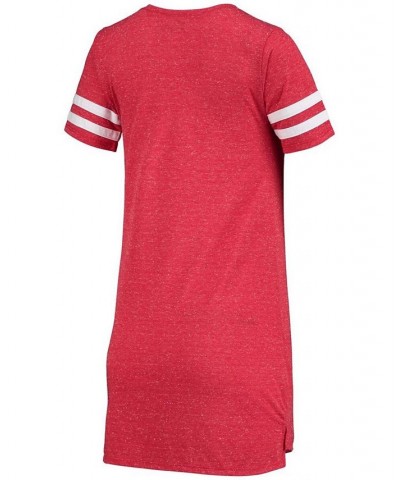 Women's Red New Jersey Devils Satellite Nightshirt Red $28.99 Pajama
