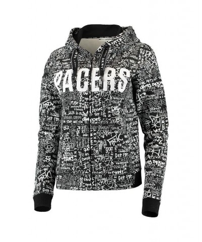 Women's Black Indiana Pacers Urban Full-Zip Hoodie Black $46.55 Sweatshirts