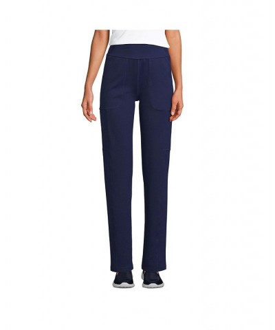 Women's Active High Rise Pocket Pants Blue $50.68 Pants