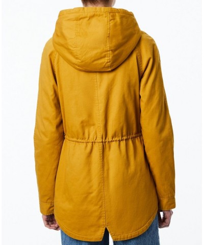 Juniors' Hooded Anorak Jacket Burgundy $20.31 Coats