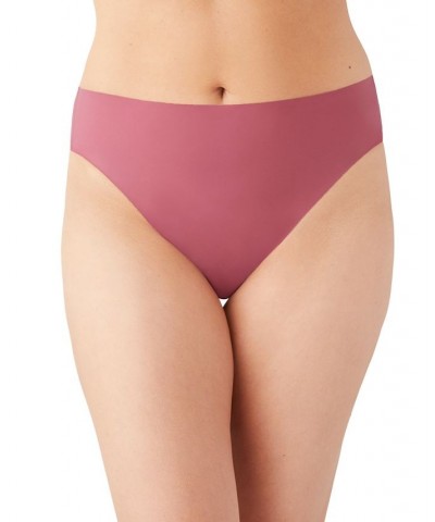 Women's Perfectly Placed Hi-Cut Brief Underwear 871355 Rose Wine $8.56 Panty