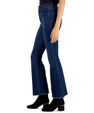 Petite High-Rise Distressed Flare Jeans Pasero Wash $15.75 Jeans