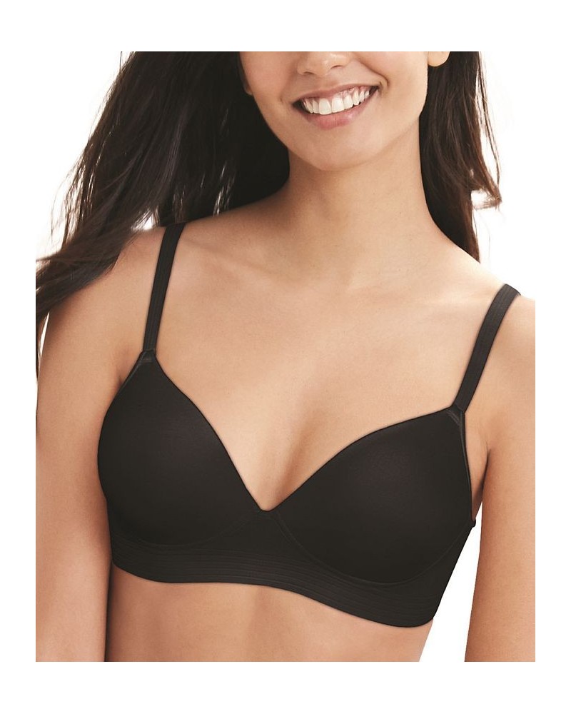 Ultimate No Dig Support Wireless Bra DHHU35 Black $14.84 Bras