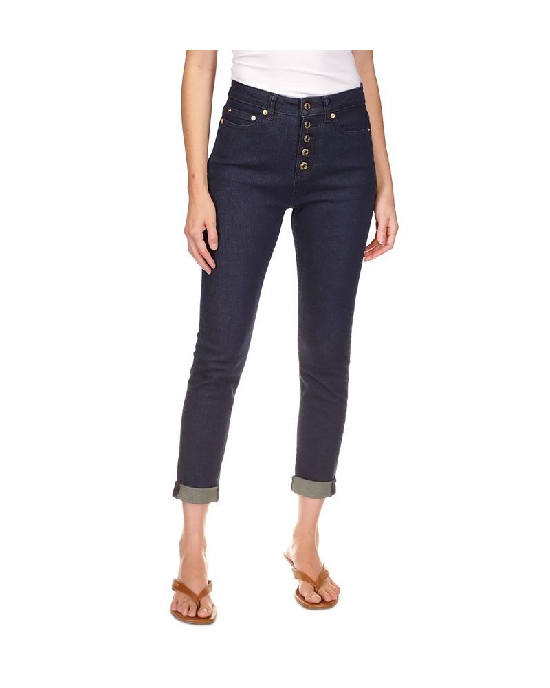 Women's Selma High-Rise Cropped Skinny Jeans Regular & Petite Dark Rinse Wash $50.40 Jeans