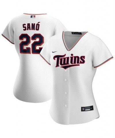 Women's Miguel Sano White Minnesota Twins Home Replica Player Jersey White $62.35 Jersey