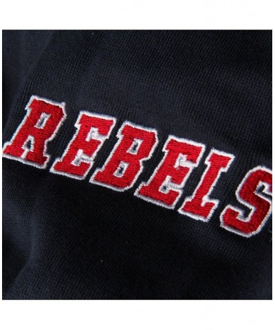Women's Navy Ole Miss Rebels Big Logo Pullover Hoodie Navy $24.00 Sweatshirts