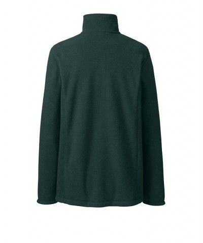 School Uniform Women's Full-Zip Mid-Weight Fleece Jacket Evergreen $30.85 Jackets