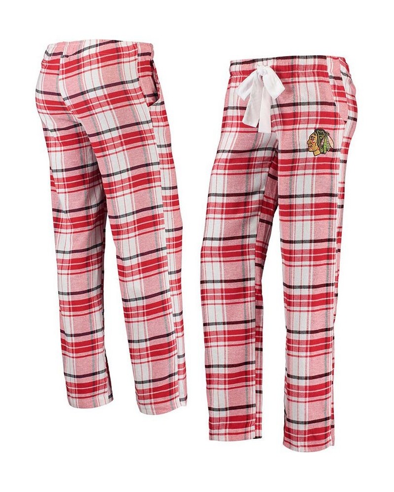 Women's Chicago Blackhawks Accolade Flannel Pants Redblk $19.80 Pajama