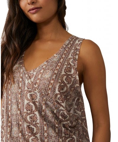 Women's Your Twisted Printed Tank White $41.34 Tops