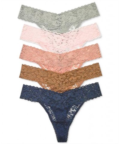 Lace Thong Underwear Lingerie Almond Latte $9.43 Panty