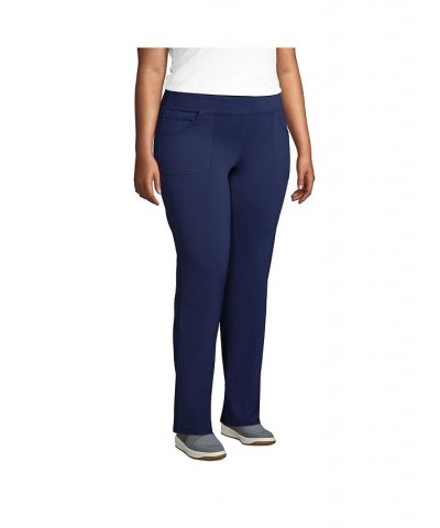 Women's Plus Size Active 5 Pocket Pants Muted blue $36.94 Pants