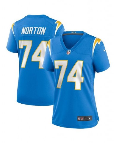 Women's Storm Norton Powder Blue Los Angeles Chargers Game Jersey Powder Blue $58.80 Jersey