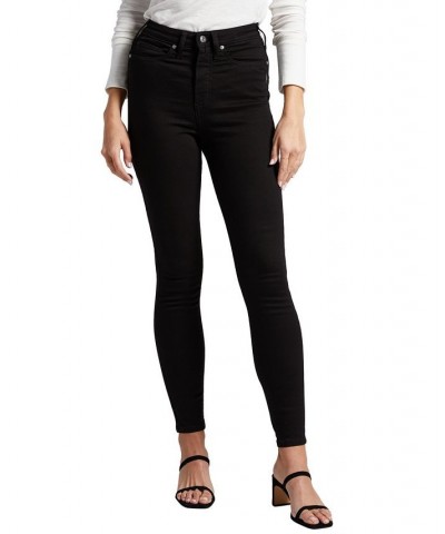 Women's Infinite Fit One Size Fits Four High Rise Skinny Jeans Black $32.76 Jeans