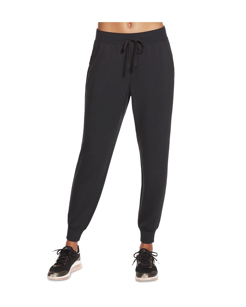 Women's Restful Drawstring Jogger Pants Black $12.60 Pants