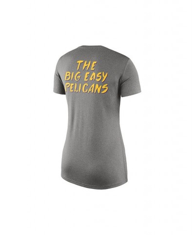 New Orleans Pelicans Women's City Edition T-Shirt Gray $18.45 Tops