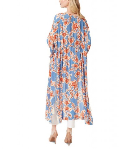 Women's Lailaa Belted 3/4-Sleeve Kimono Defined Botanicals $54.73 Jackets